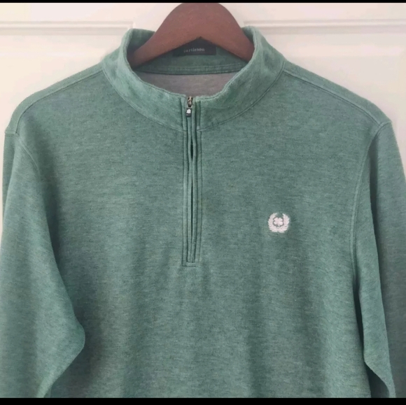 Turtleson Green Quarter Zip Sweatshirt Sweater Golf Womens Size M - Picture 2 of 6